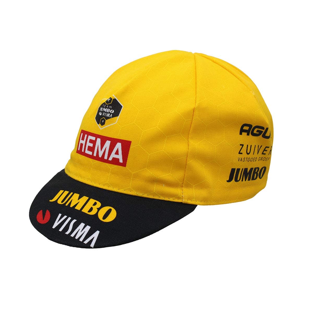 JV 2020 Pro Team Cycling Cap (Yellow)