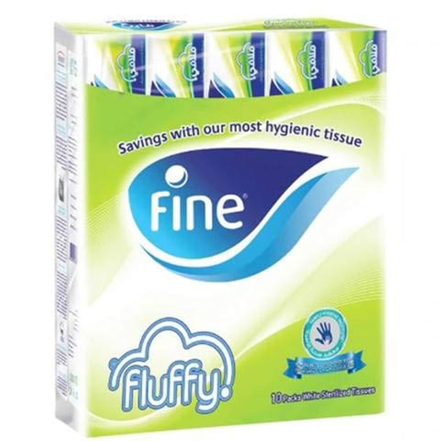 FBF Fine Fluffy Tissues - Pack of 10