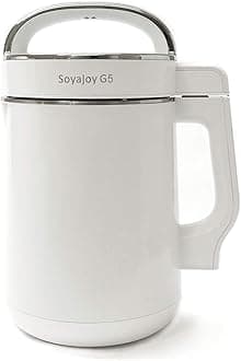 G5 8in1 Milk Maker | Soy Milk, soaked or dry beans, Almond milk, quinoa milk, Nut Milk, Oat Milk, Cashew Milk | + Soups, Porridges, hot cocoa | Self-Cleaning | Raw Milk Program
