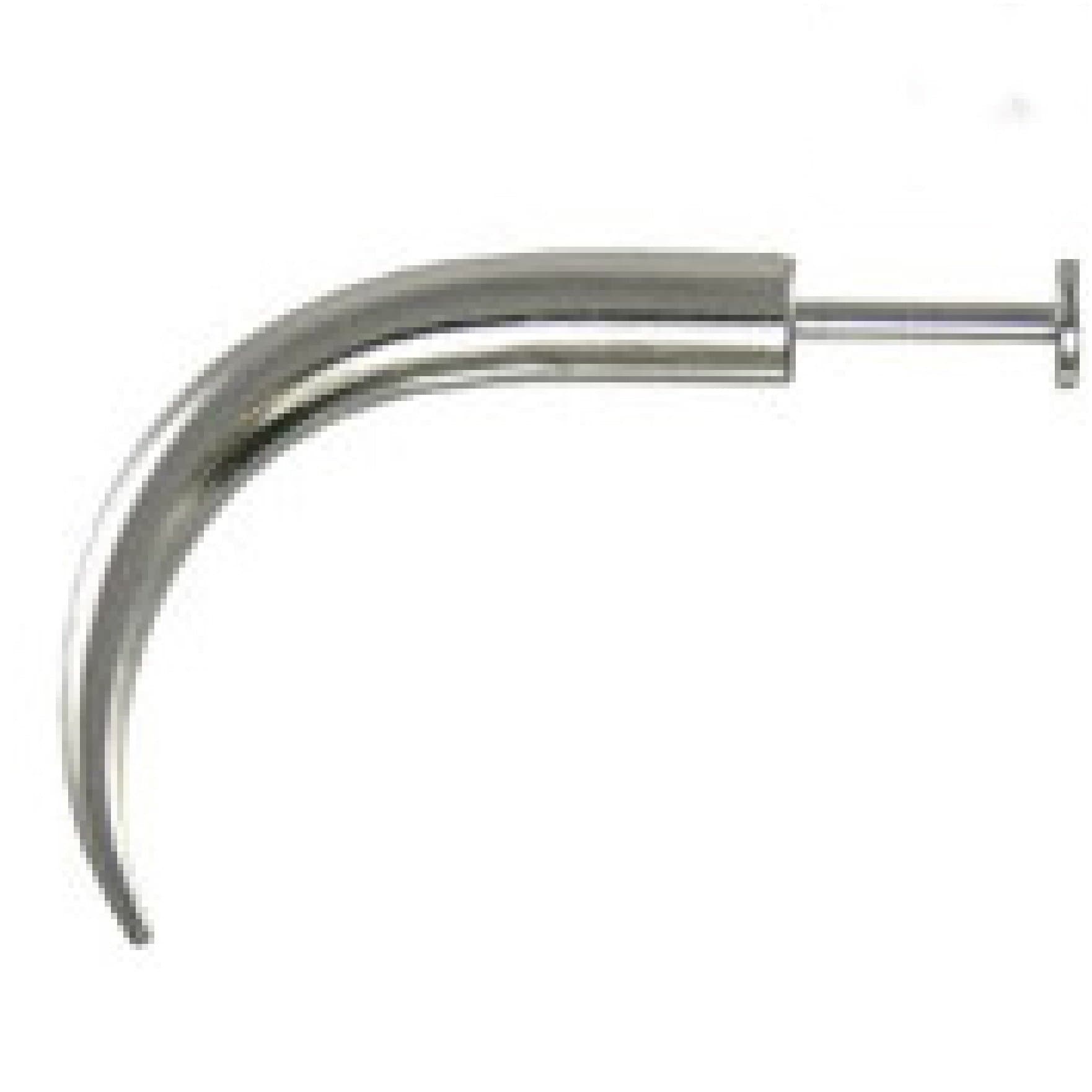 Labret SPIKE piercing screw lip ring, Curved Disturbed talon claw, 16 gauge, 316L surgical steel, lip, chin piercing