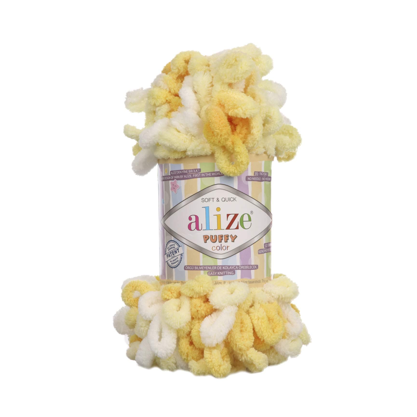 ALIZE Puffy Color Hand Knitting - 5921