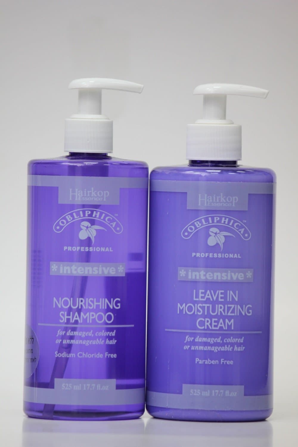 Obliphica Professional Intensive set Shampoo 525ml & Moisturizing Cream 525ml