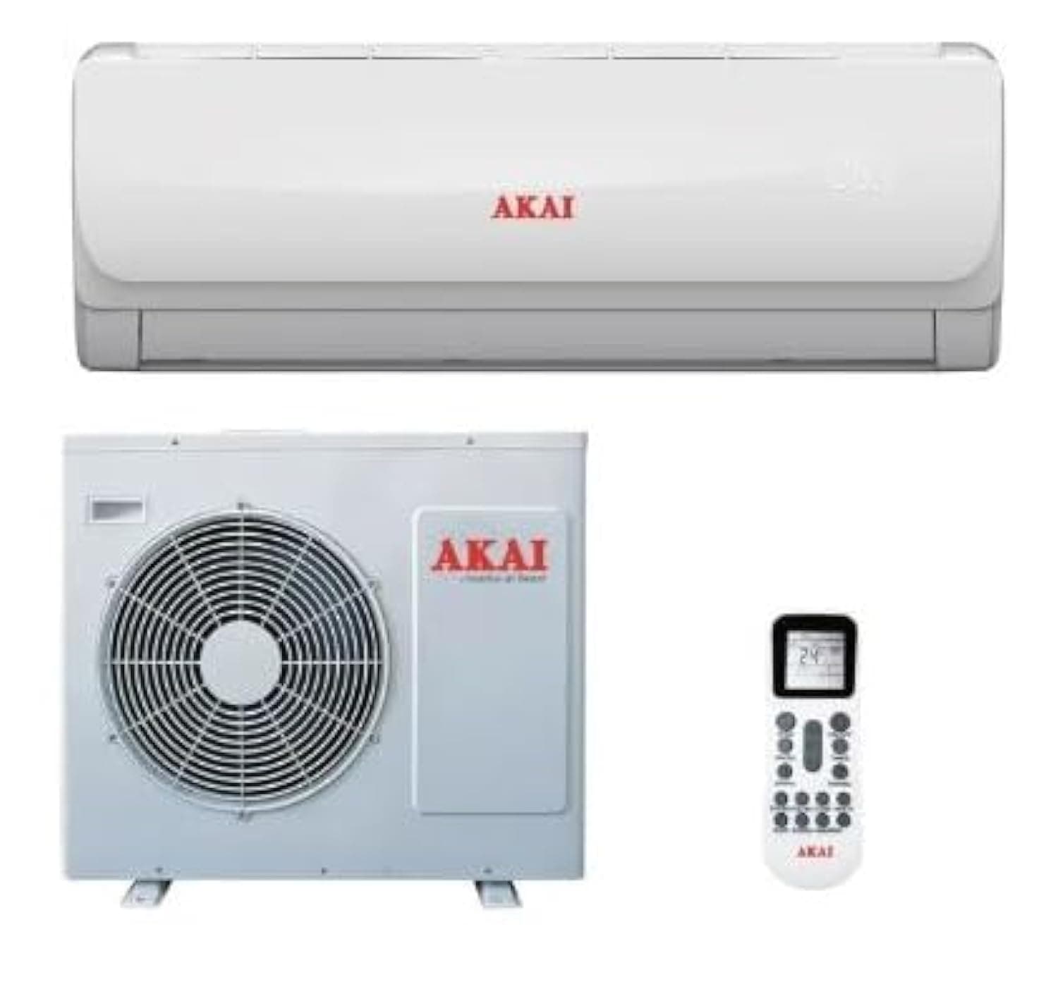 1.5 Ton Split Air Conditioner,18000 BTU, Rotary Compressor, Auto Restart, Gold Fin, 4-Way Swing, Led Display, Energy Efficient, ESMA Approved, ACMA-A18T3R4