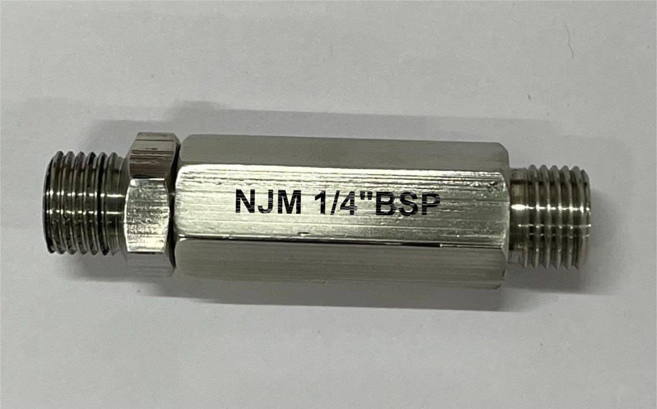 NJM Non-Return Valve SS 304 1/4" BSP