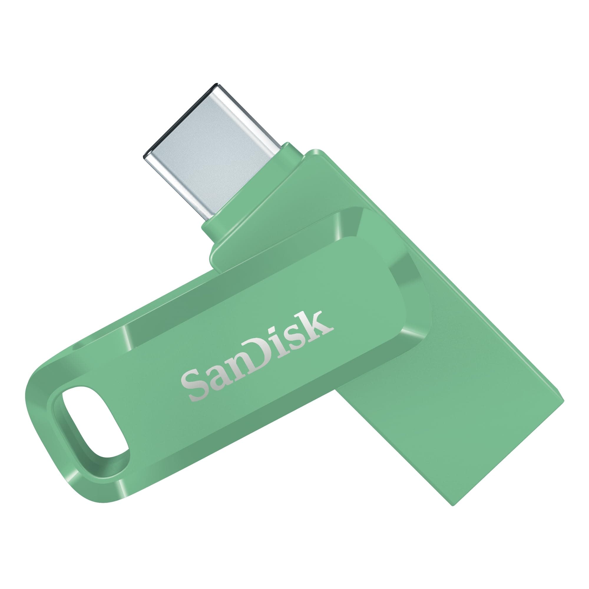 SANDISK 64GB Ultra Dual Drive Go USB Type-C Flash Drive, Absinthe Green - SDDDC3-064G-G46AG