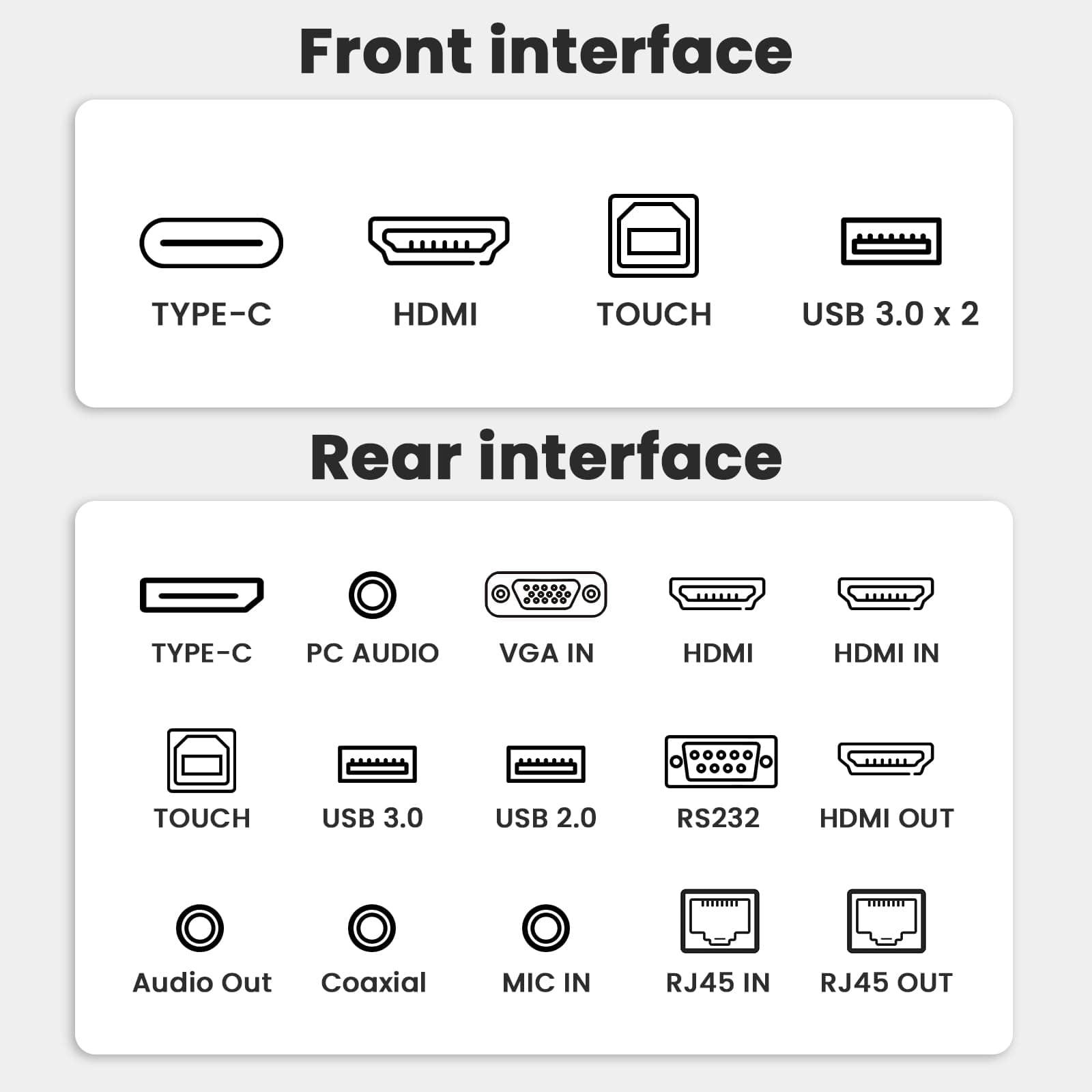 65 inch 4K smart board, Android 14 OS 8+128GB, interactive whiteboard, digital electronics with open app ecosystem, smart board with display