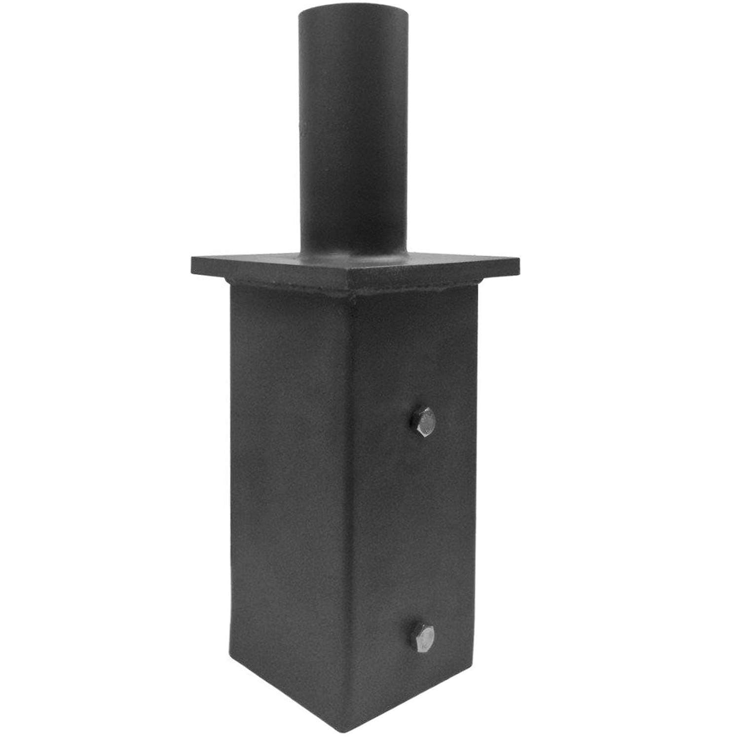 1000LED Tenon Adaptor Bracket for 5 inch Square Pole, Light Pole Adapter for Slip Fit Mounting, Parking Lot Light, LED Shoebox Light