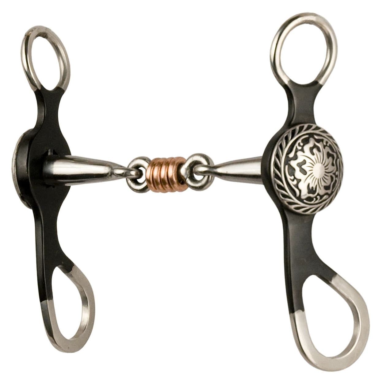 Metalab Floral Concho Argentine Bit