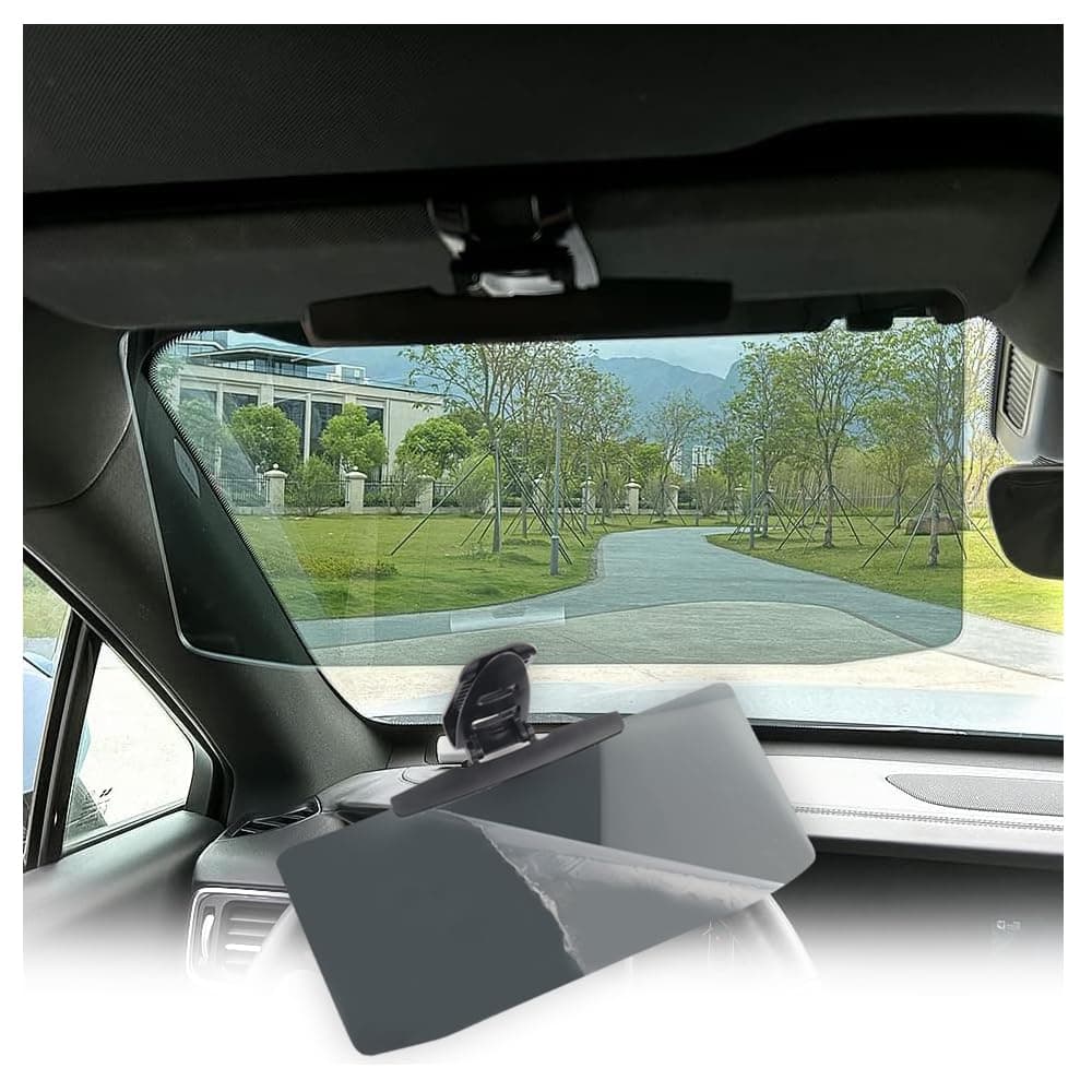 HD Visor Sunshade Extender for Car,72.5% Strong-Light Blocking Rate - Anti-Glare Car Visor Protect from Sun Glare, Snow Blindness and UV Rays (1Pcs)