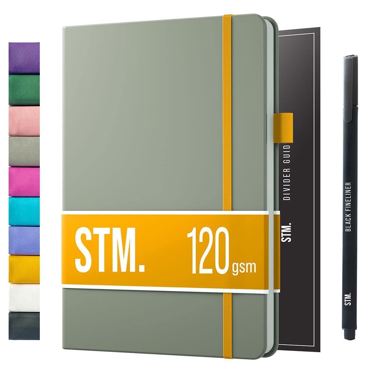 Bullet Dotted Journal Dot Grid Notebook | B5 Daily Journaling Notebooks for Personal Writing, Work, Women | 120gsm Thick Paper, Hard cover, Lay Flat Binding | B5 <8.5 x 11 Cuaderno Libretas de apuntes