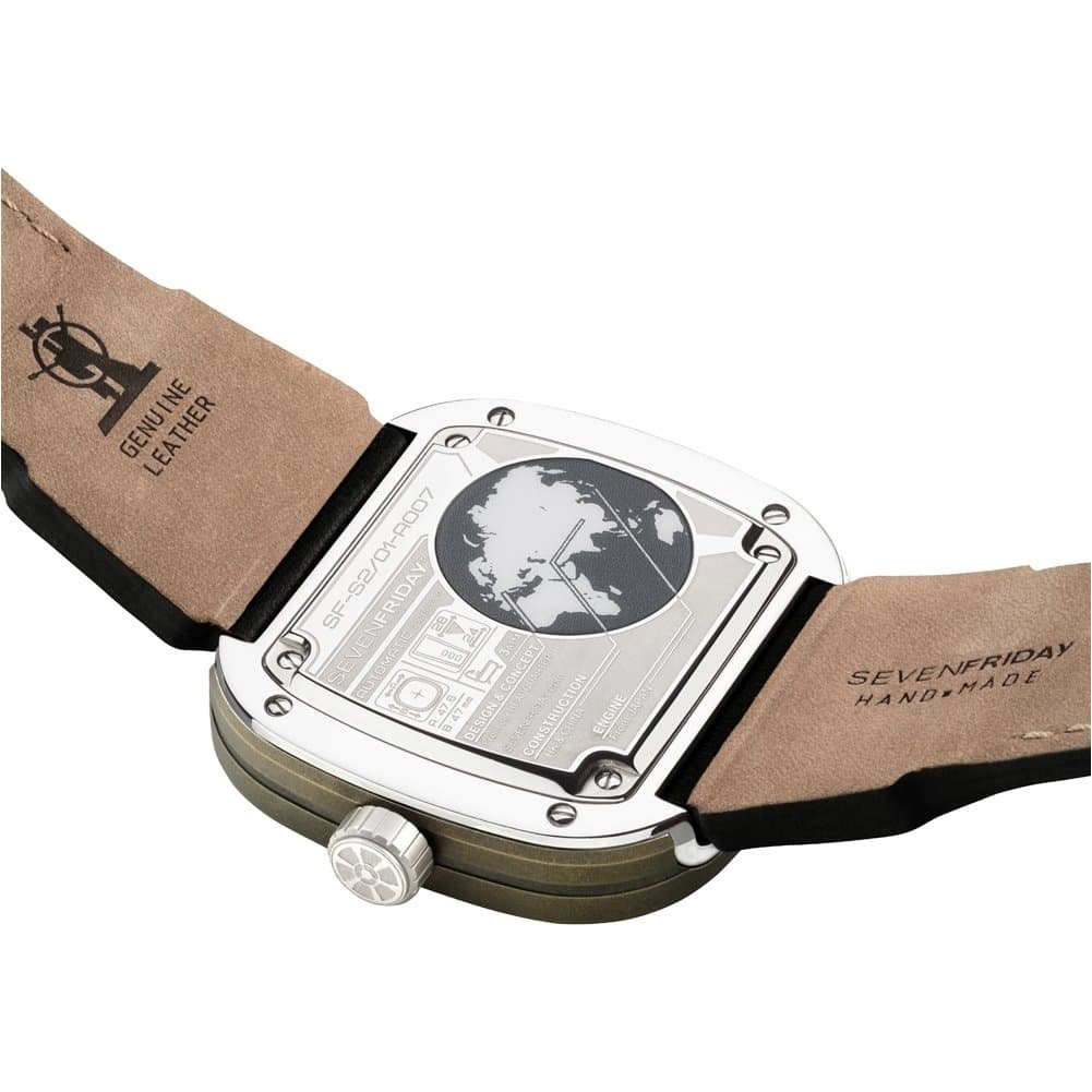 Sevenfriday S-Series Automatic Silver Dial Men's Watch S2/01