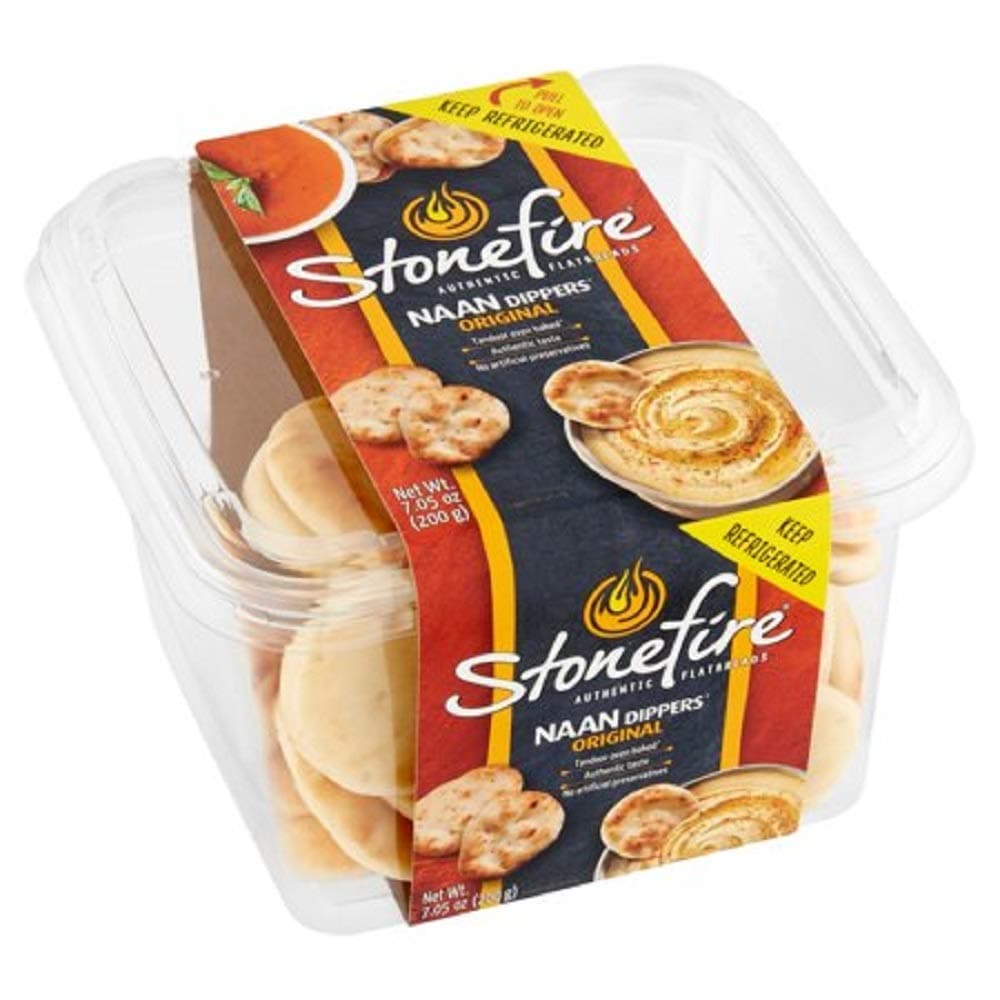 Stonefire Authentic Flatbreads Naan Dippers, Original