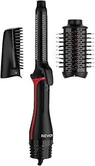 One-Step Blow-Dry Multi Styler - 3 in 1 Tool - Dry, curl and volumise with The 3 Interchangeable attachments (Detachable Head, Curler, Dryer, Styler) RVDR5333