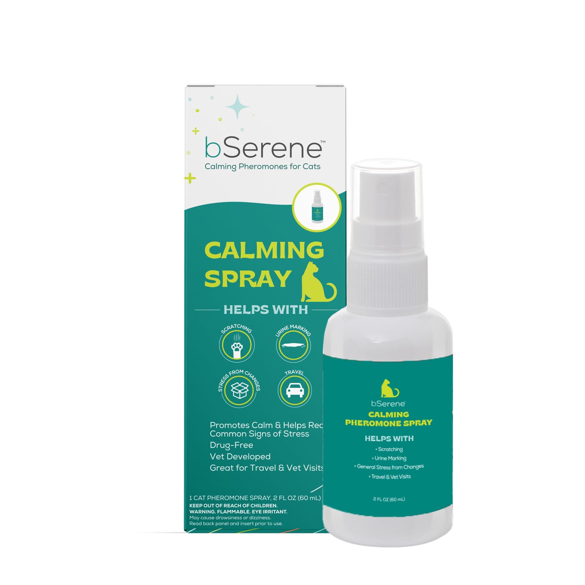 Pheromone Calming Spray for Cats 60mL