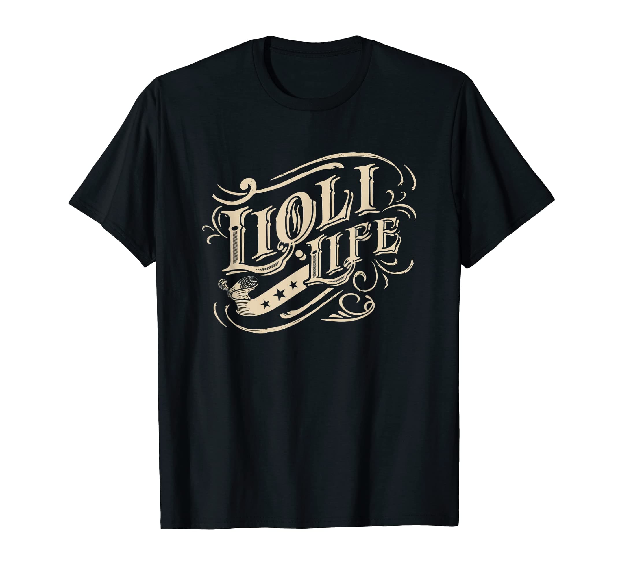 LIOLI.LIFE Baseball Apparel Script Logo T-Shirt