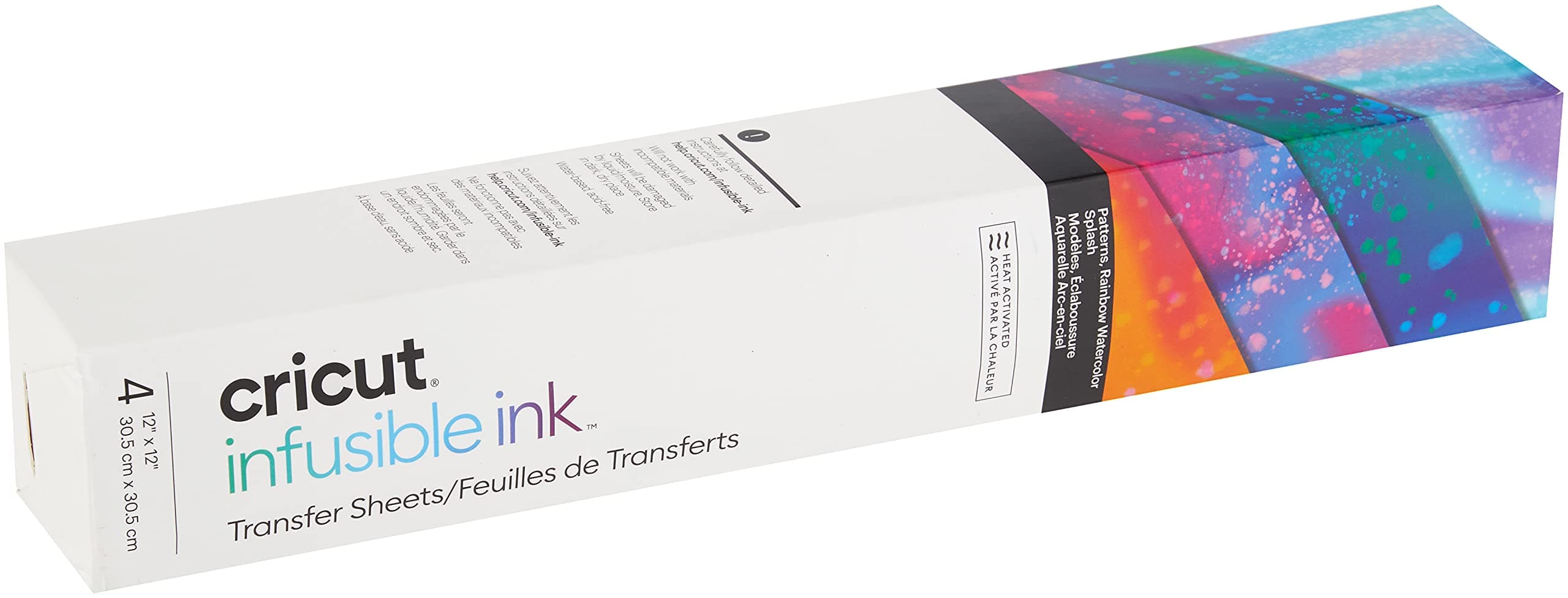 Infusible Ink Transfer Sheets, Rainbow Watercolors