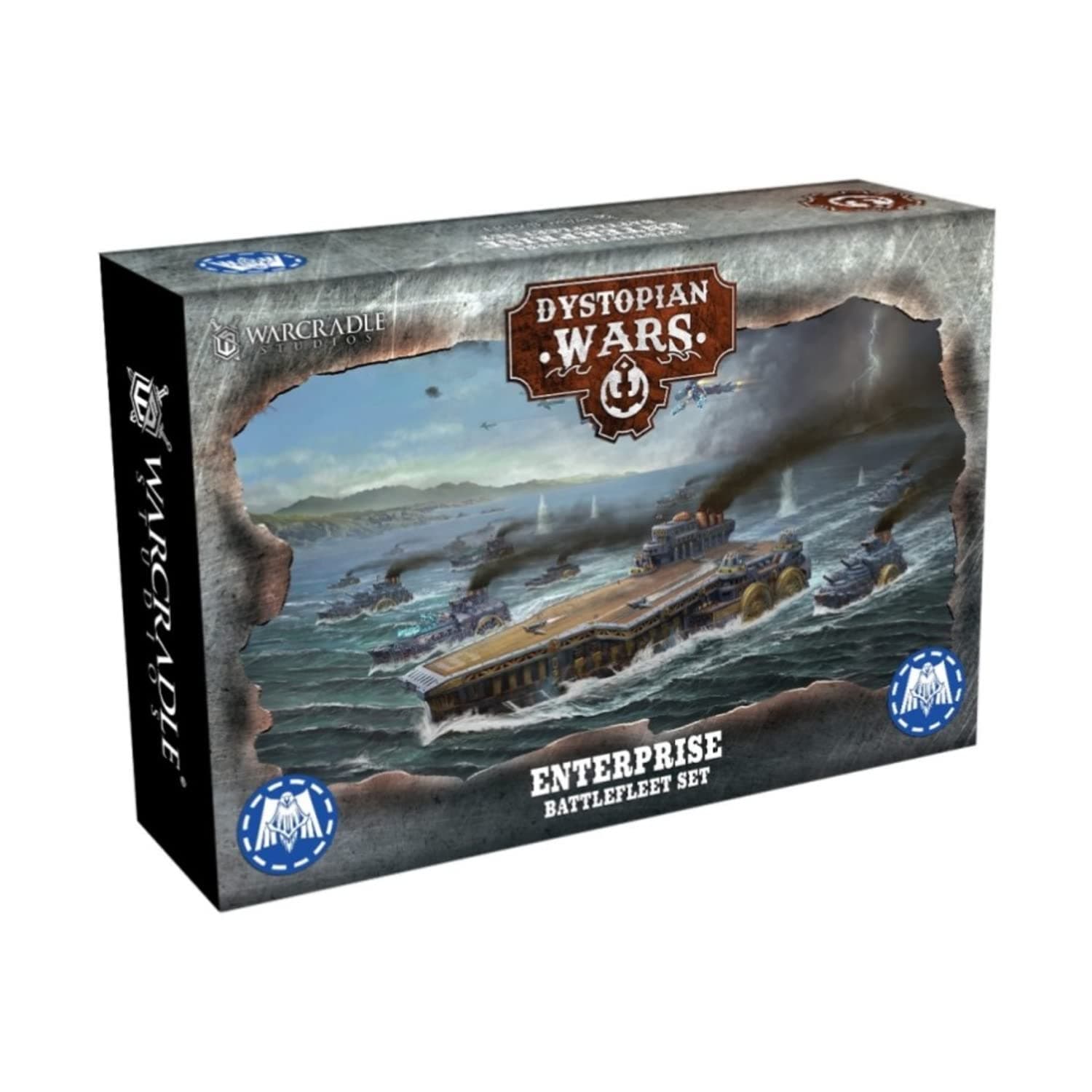 Warcradle Studios Dystopian Wars: Union - Enterprise Battlefleet Set