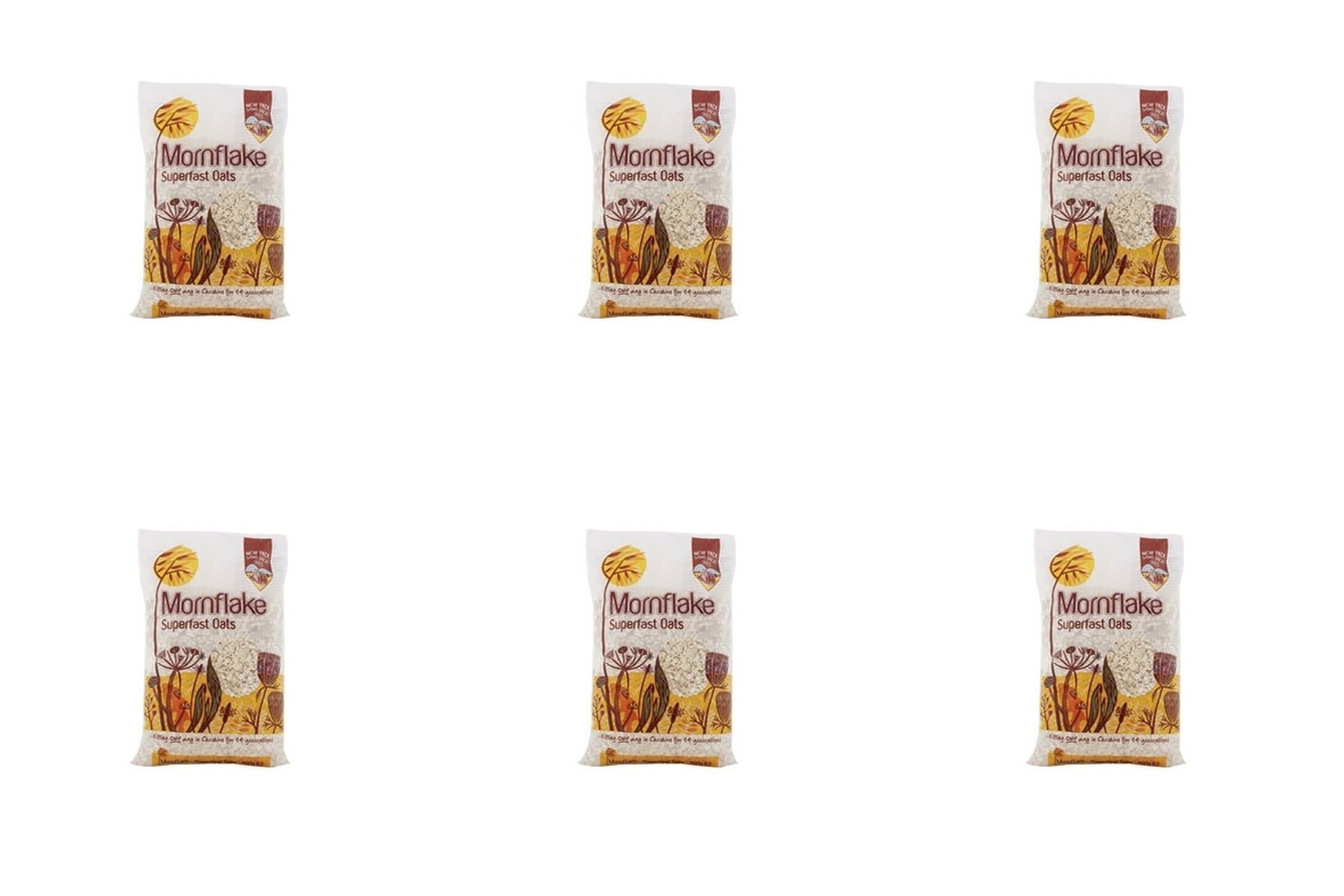 (6 Pack) - Mornflake Oats - Super Fast Breakfast| 500 g |6 Pack - Super Saver - Save Money