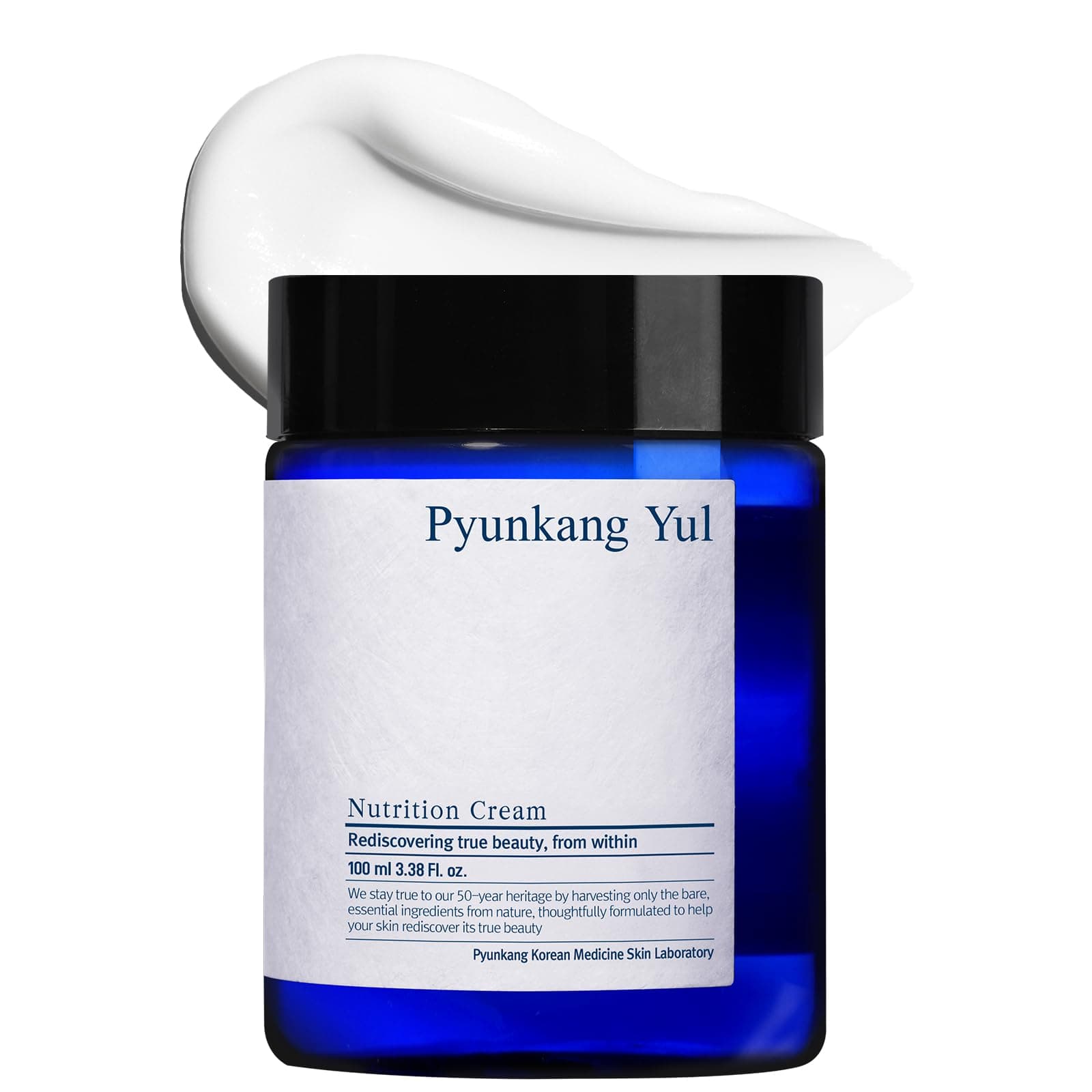 [PKY] Pyunkang Yul Nutrition Cream for Powerful Hydration with Minimal Ingredients, Face Moisturizer with Balanced Nourishment, Zero-Irritation, Korean Skincare (100ml)