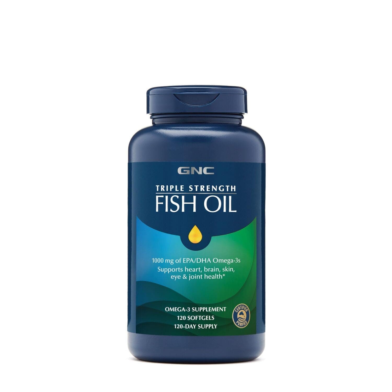 GNC Triple Strength Fish Oil Supplement