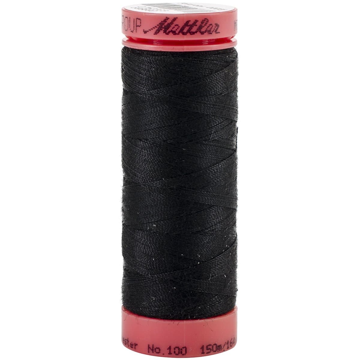 Mettler Metrosene 100% Core Spun Polyester Thread, 165 yd, Black
