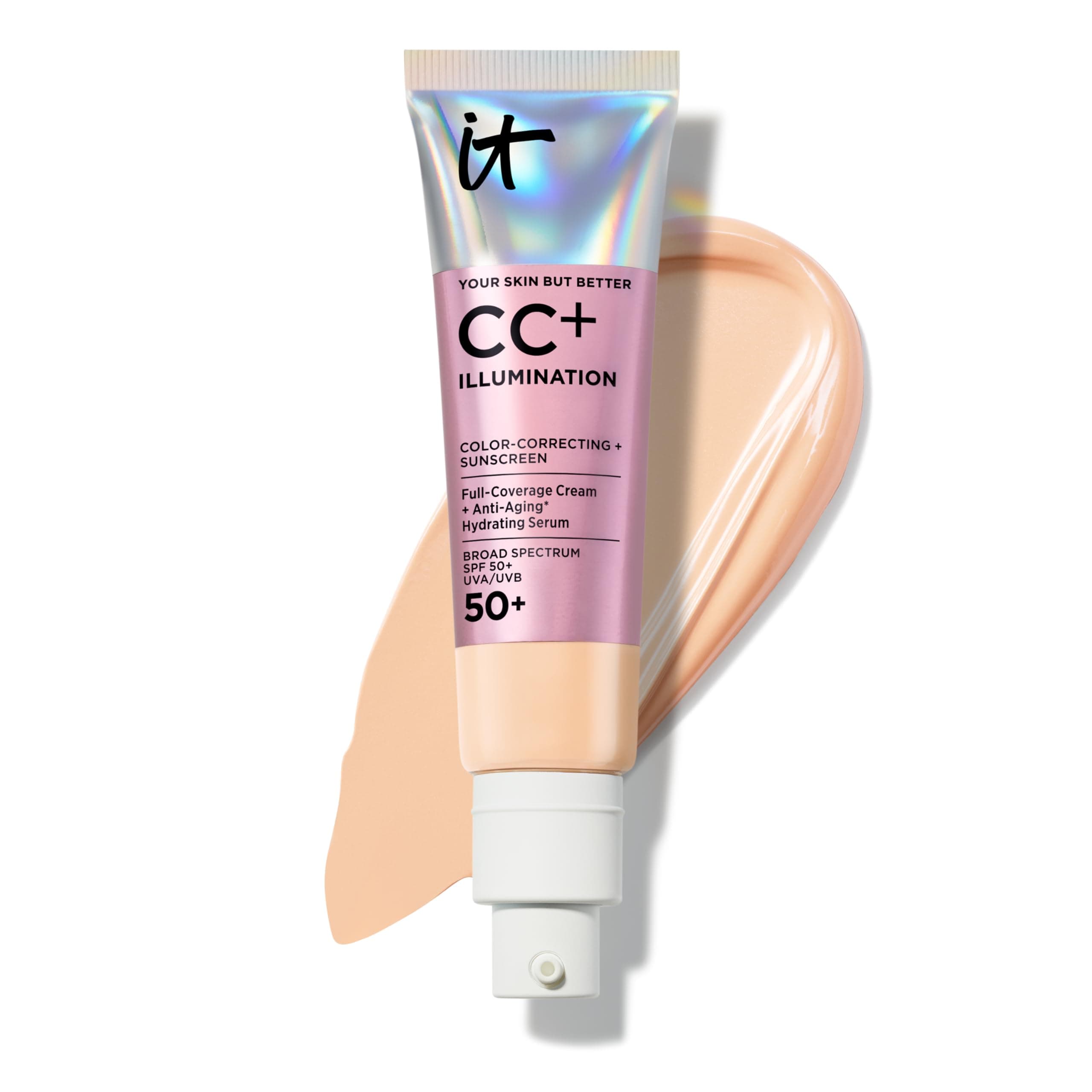 IT COSMETICS CC+ Cream Illumination with SPF 50+ (Light)