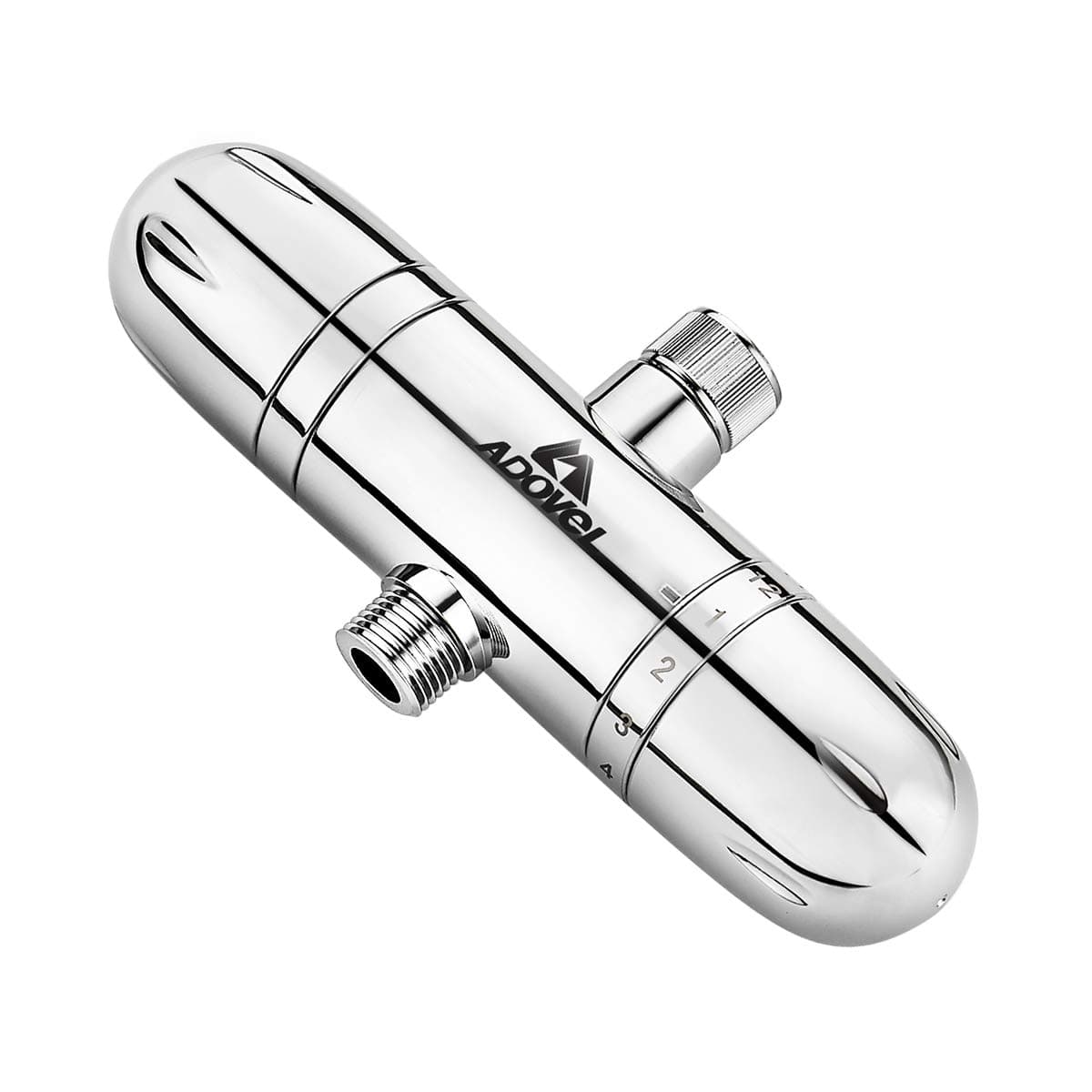 ADOVEL Shower Filter Remove 95% Chlorine, Shower Head Filter to Remove Chemicals, Fluoride, Heavy Metals, Bacteria, Fits All Showers, More Compact Model