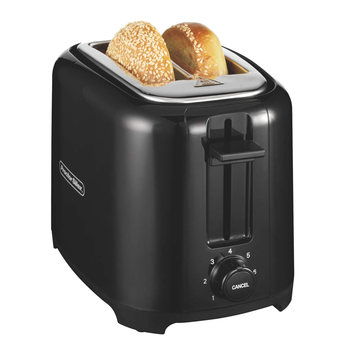 Hamilton Beach 22215-SAU 2-Slice Cool Touch Extra-Wide Slot Toaster, Plastic, 760 W, Black