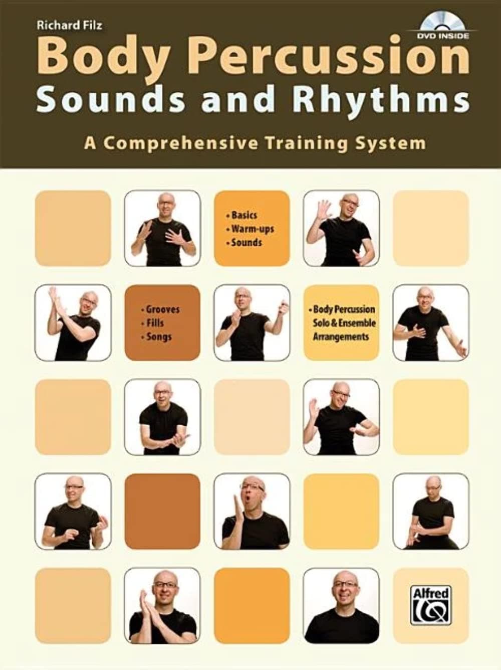Body Percussion -- Sounds and Rhythms: A Comprehensive Training System (Book & DVD)