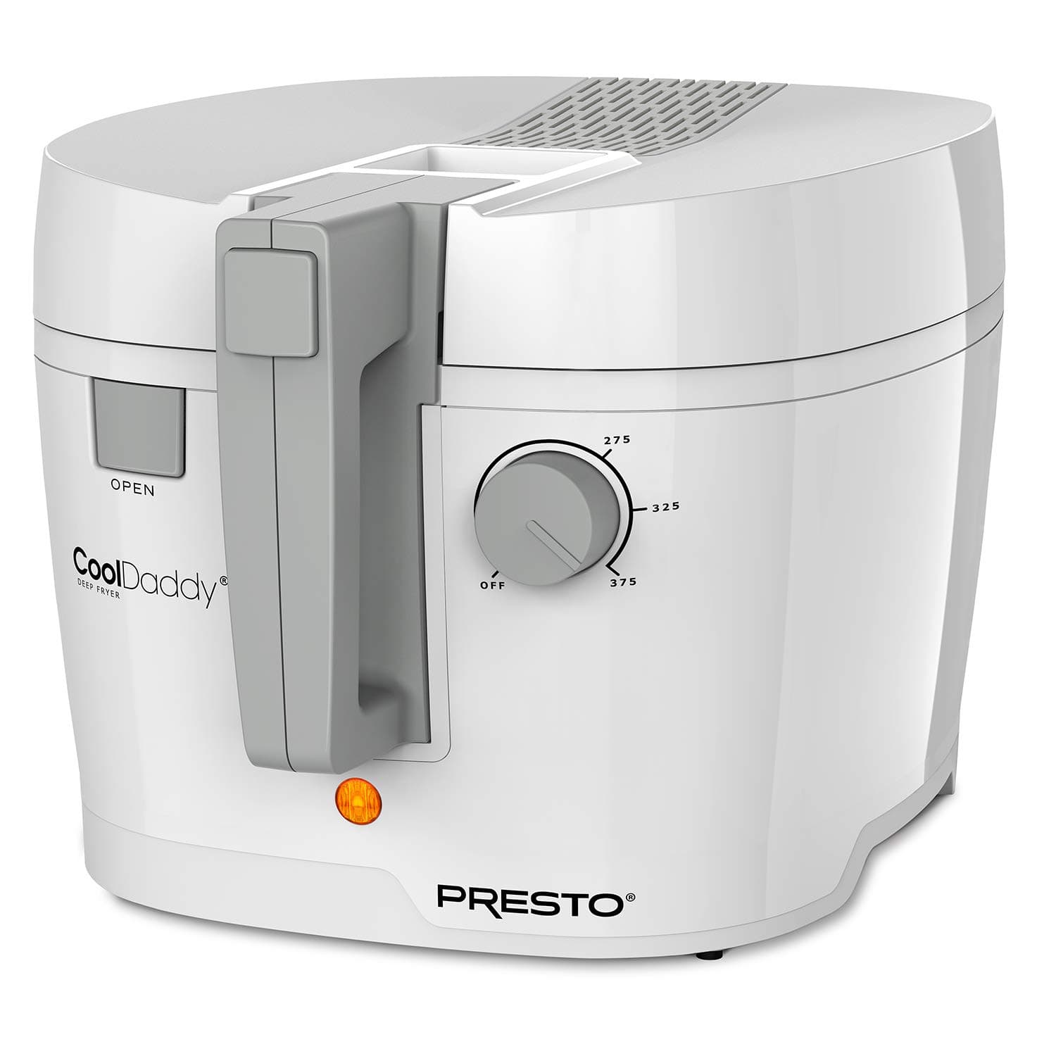 Presto 05443 CoolDaddy Cool-touch Deep Fryer - White