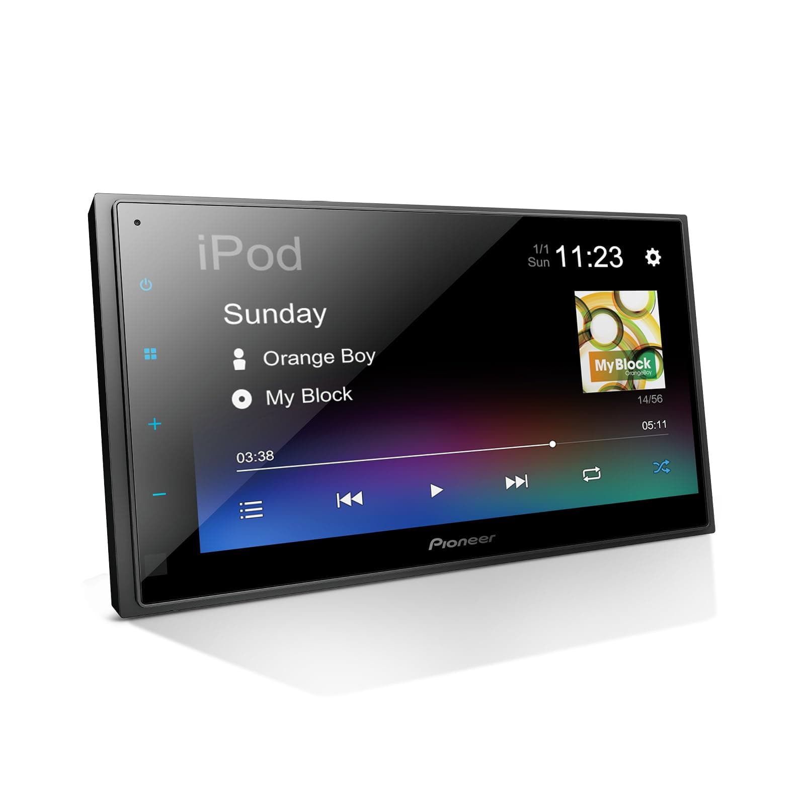 DMH-341EX Double-DIN Digital Multimedia Receiver, with WebLink, Amazon Alexa Integration via The Pioneer Vozsis App, Bluetooth and Backup Camera Compatibility, 6.8” Touchscreen