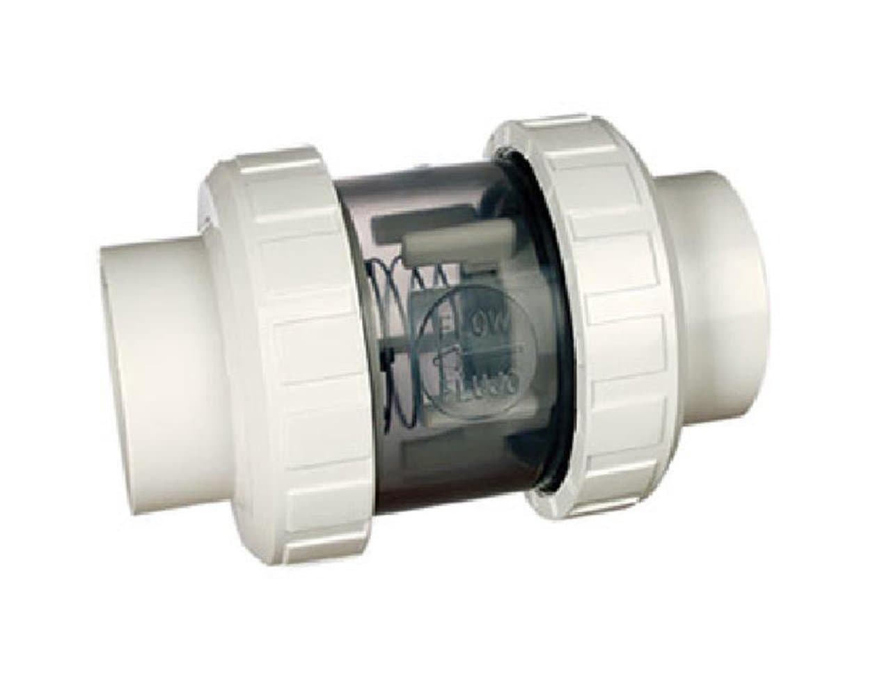 Praher 202-CVC-050CR 5.08 cm Socket Double Union Spring Check Valve 202-CVC-050CR