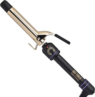 HOT TOOLS (2018 MODEL) Pro Artist 24K Gold Curling Iron | Long Lasting, Defined Curls (1 in)