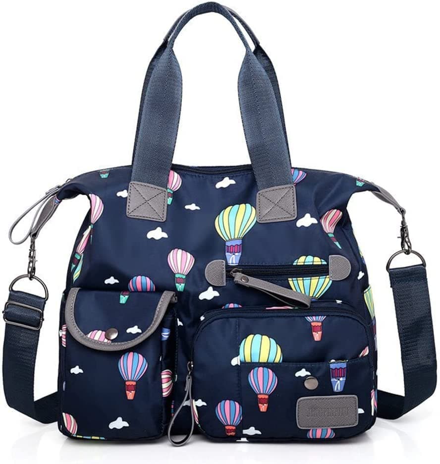 Diaper Bag Backpack with Crib Infant Sleeper USB Charge Waterproof Large Capacity Foldable Changing Station for Toy Milk Water Food Paper Towels Storage Travel Outing Camping Picnic Shopping