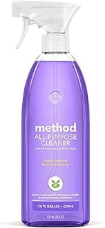 Method All-Purpose Cleaner Spray, French Lavender, Perfect for Most Counters, Tiles and More, 28 Fl Oz, (Pack of 1)