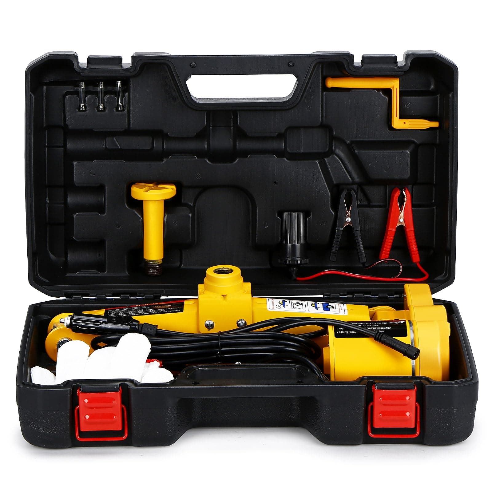 Panana Electric Car Floor Jack 3 Ton All-in-One Automatic DC 12V Scissor Lift Repair Tool Trolley Lifting