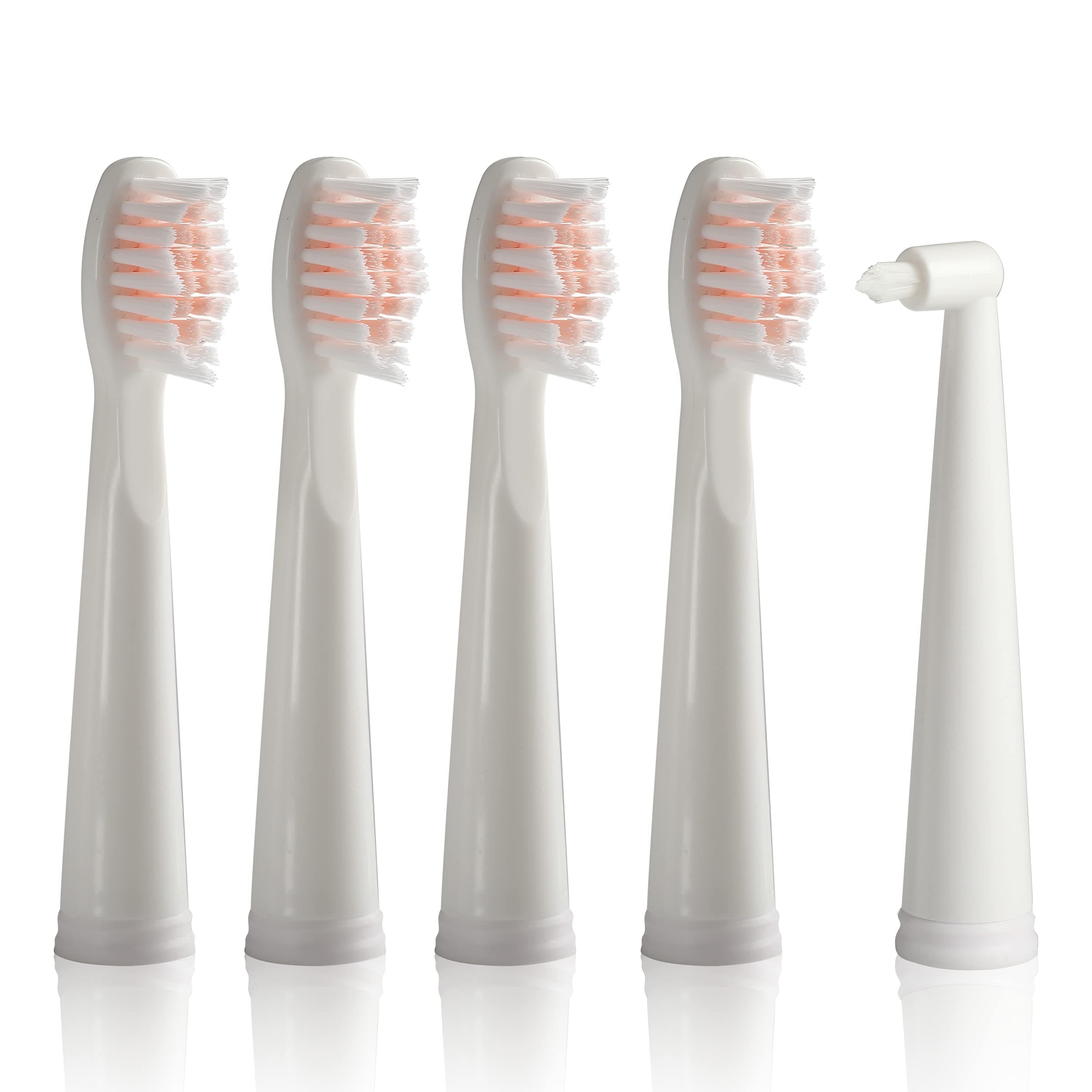 AGARO Cosmic plus Brush Head Refill 4+1 Pcs (White)