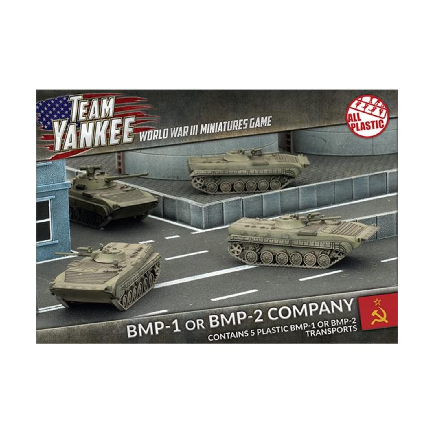 Team Yankee BMP-1 or BMP-2 Company (Plastic)