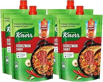 Kissan Knorr Schezwan Sauce, 200g (Pack of 4)