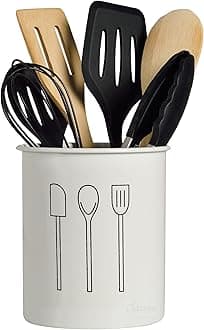 Classyo Spatula & Ladle Stand - Ivory