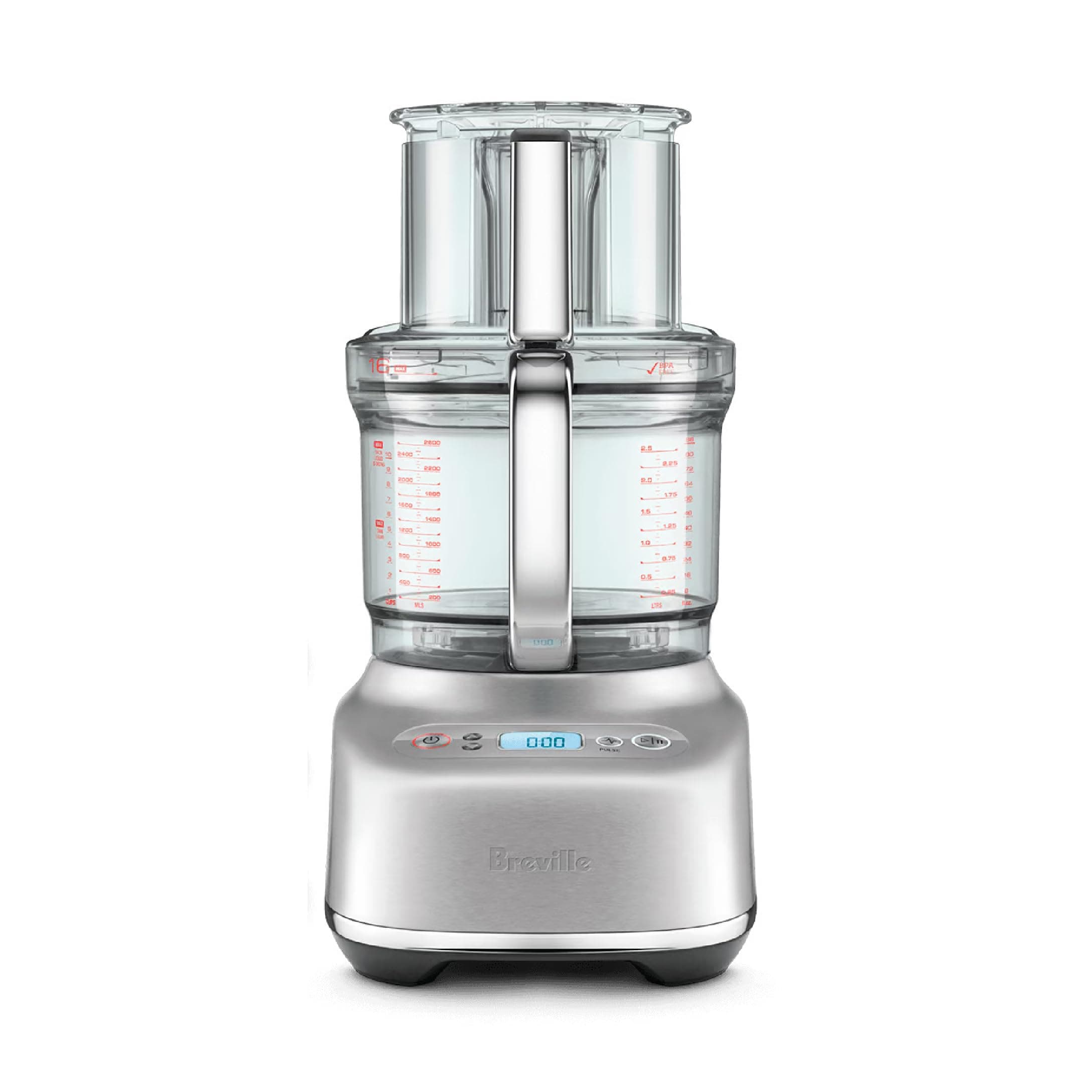 BFP838 Paradice 16 Cup Food Processor and Dicer, Large, Brushed Stainless Steel