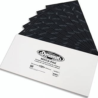 Dynamat Xtreme Sound Deadening Car Insulation Mega Pak 10465 – Noise Dampening for Floor, Doors, Panels, Hood or Trunk – Easy Self Adhesive Install – Made in USA – 9 Sheets 24”x48”, 72 sq ft total