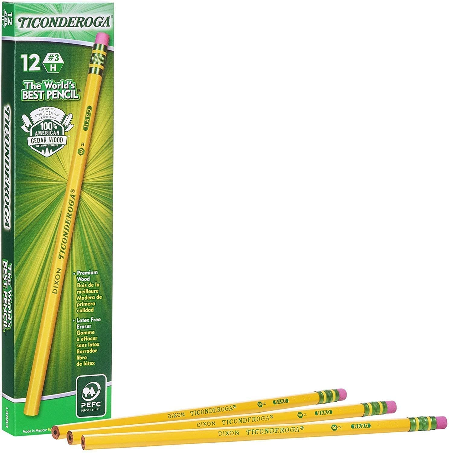 No.3 Medium-Hard Yellow Pencil