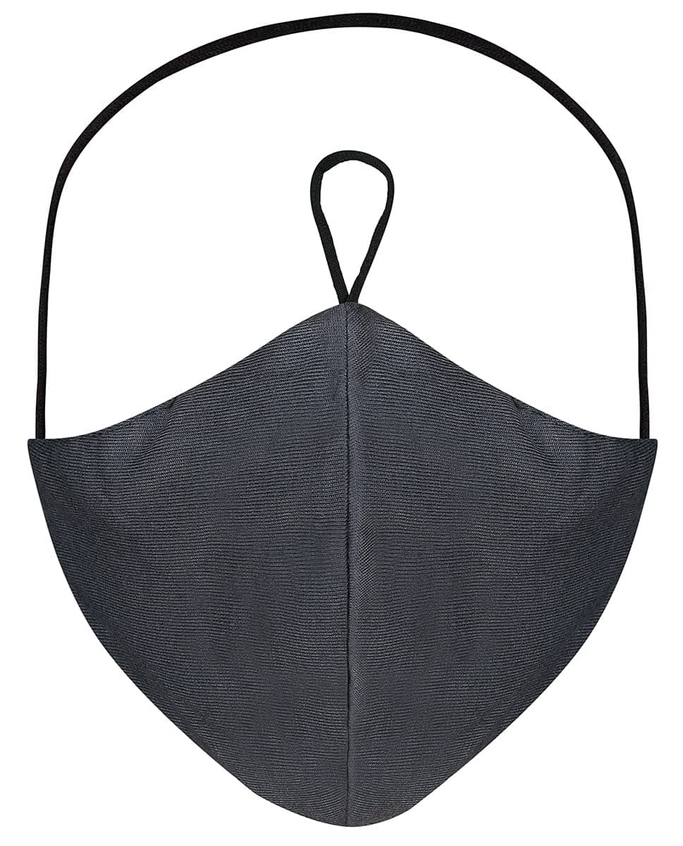 InEssence Viscose Jersey Hijab Friendly Plain Toggle Cloth Mask With Filter Slot and 1 Filter Inserted