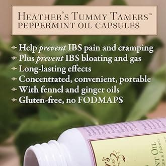 Heather's Tummy Care, Peppermint Oil, 90 Enteric Coated Softgels