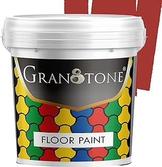 - Floor Paint 10 Litre Terracotta Colour Polyurethane and Acrylic Polymer Based Concrete Sealer Anti Slip Thick and Durable for Cement Floor and Tiles Made in India