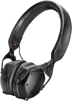XS On-Ear Folding Design Noise-Isolating Metal Headphone (Matte Black Metal)