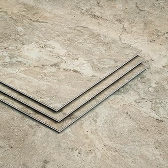 Lucida Surfaces Luxury Vinyl Flooring Tiles | Stone Look Tiles | Interlocking Flooring | DIY Friendly | MaxCore Terra | 6/''x12/'' | Sample Tile MT-604SMP