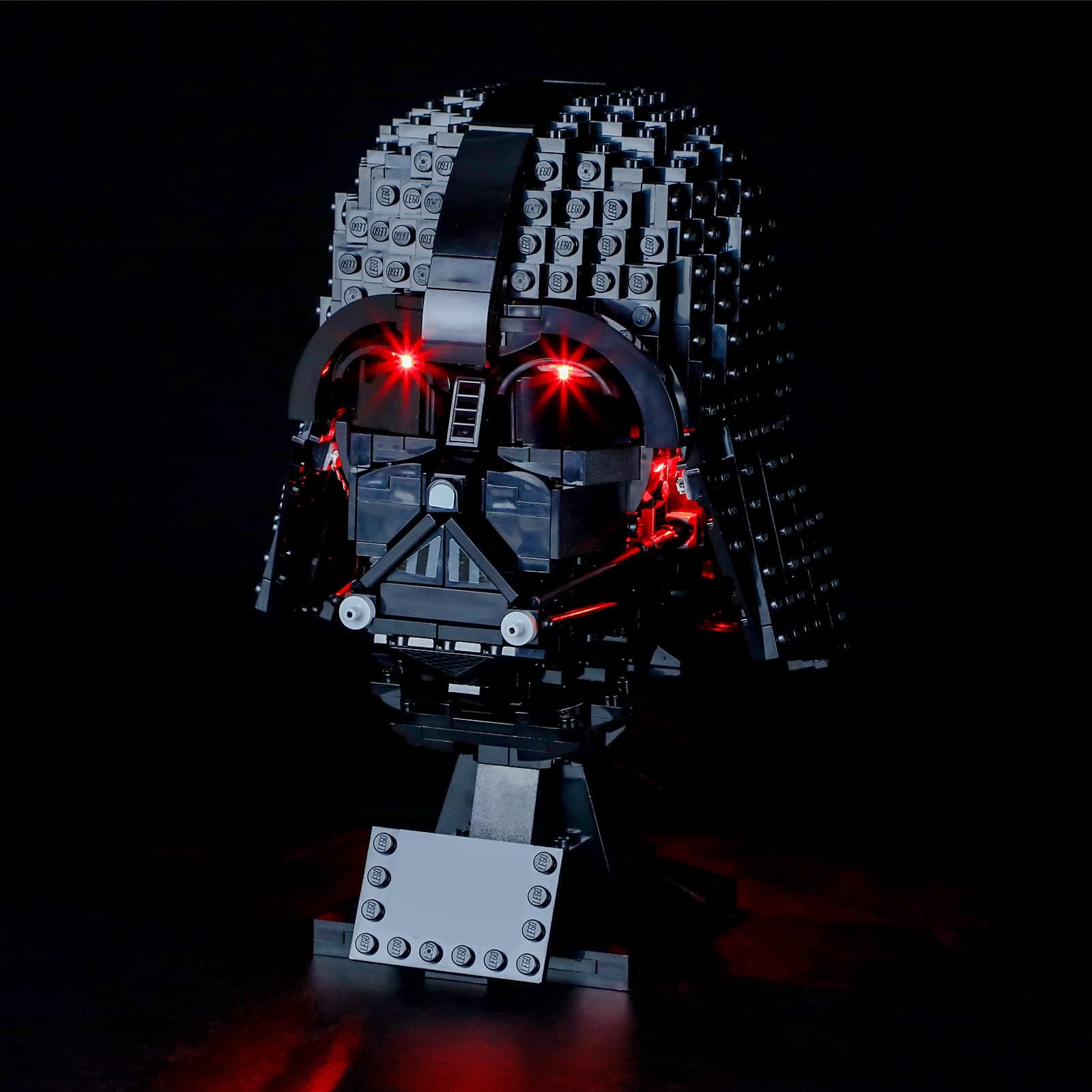 Light Kit for Lego-75304 Darth Vader Helmet - Led Lighting Compatible with Lego Star Wars Set - Not Include The Building Set