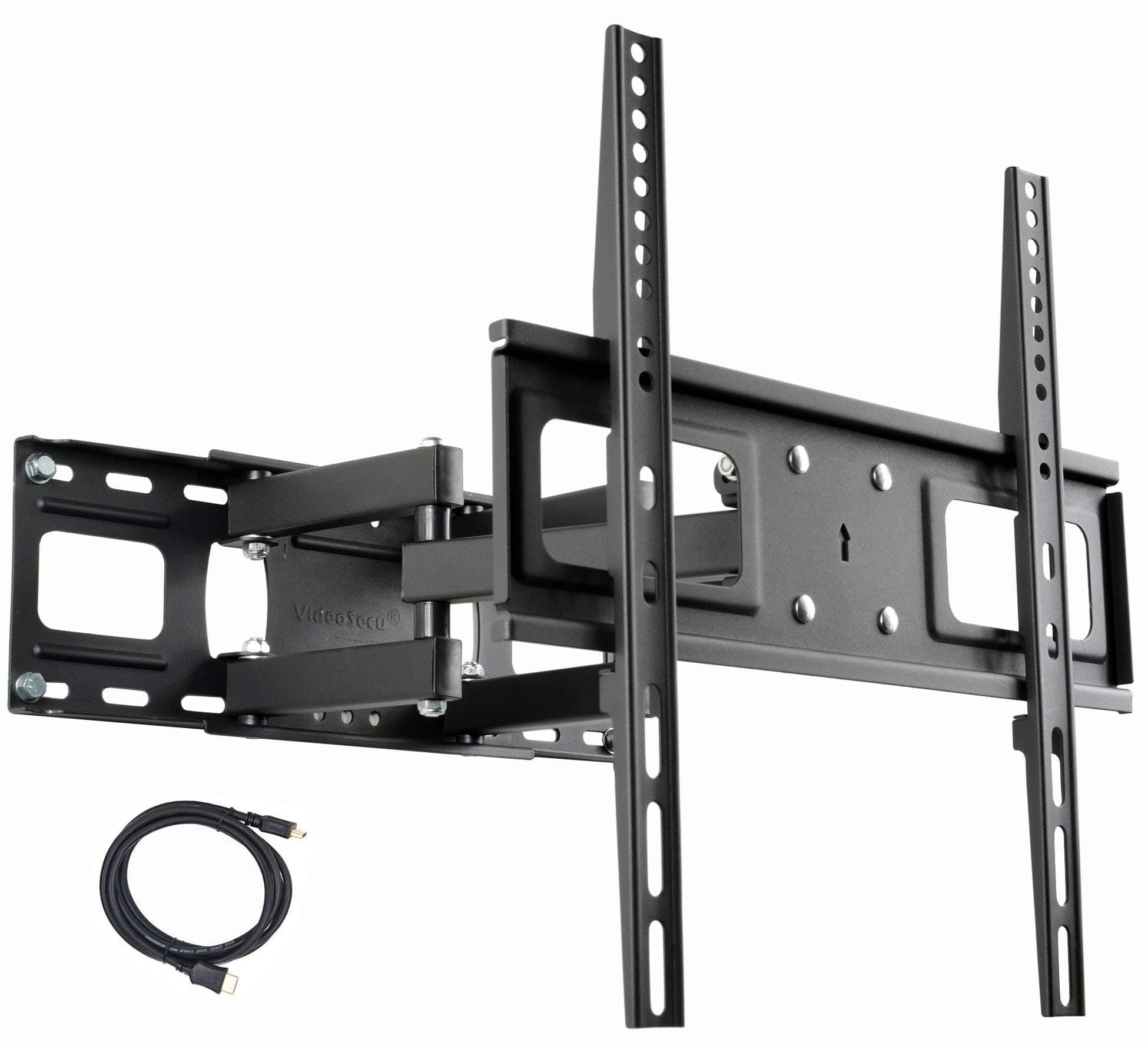 MW340B2 TV Wall Mount Bracket for Most 32-65 Inch LED, LCD, OLED, UHD Plasma Flat Screen TV, with Full Motion Tilt Swivel Articulating Dual Arms 14" Extend,400x400mm,100 LBS WR9